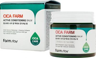 Восстанавливающий крем-бальзам для лица с центеллой азиатской Cica Farm Active Conditioning Balm – фото 5