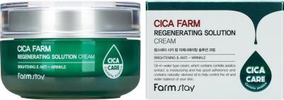 Восстанавливающий крем для лица с центеллой азиатской, 50мл, Cica Farm Regenerating Solution Cream, 50ml – фото 1