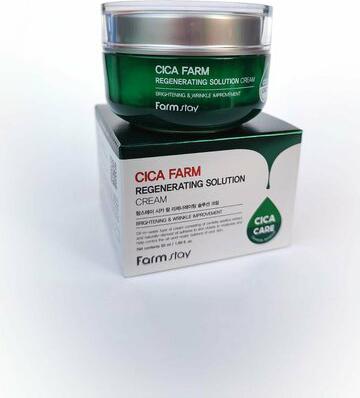 Восстанавливающий крем для лица с центеллой азиатской, 50мл, Cica Farm Regenerating Solution Cream, 50ml – фото 13