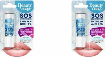 Бальзам для губ Beauty Visage SOS восстановление, 3,6г – фото 3
