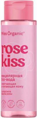 Мицелярная био-вода Miss Organic масло розы и шиповника, 190 мл