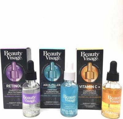 Сыворотка Aqua-filler hyaluronic для лица и кожи вокруг глаз. Beauty Visage. 30мл – фото 2