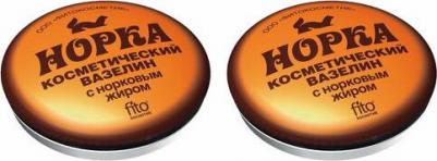 Вазелин косметический Норка с норковым жиром, 10 г – фото 1