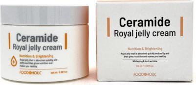 Крем для лица антивозрастной функциональный с экстрактом маточного молочка Ceramide Royal Jelly Cream, 100 мл – фото 2