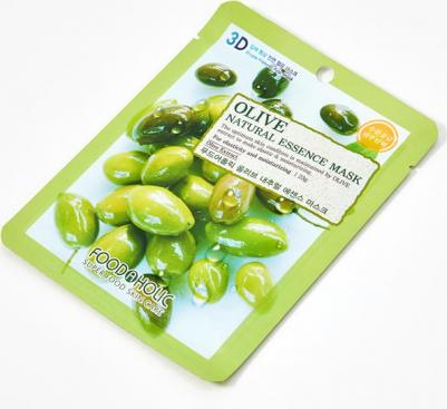 Тканевая 3D маска с натуральным экстрактом оливы, 23 г – фото 4