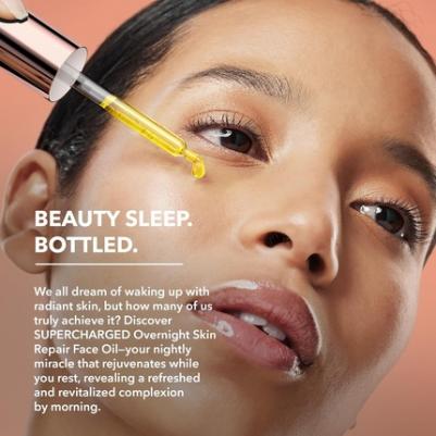 Ночное восстанавливающее масло для лица SUPERCHARGED Overnight Skin Repair Face Oil 30 мл – фото 1