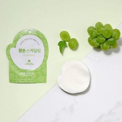 Пилинг для лица Пилинг-диск для лица с зеленым виноградом Pore Peeling Big Pad – фото 1