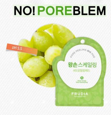 Пилинг для лица Пилинг-диск для лица с зеленым виноградом Pore Peeling Big Pad – фото 2