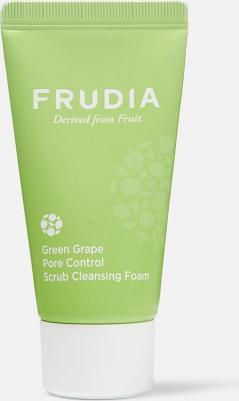 Скраб-пенка для лица себорегулирующая, с зелёным виноградом, мини, 30 г – фото 1