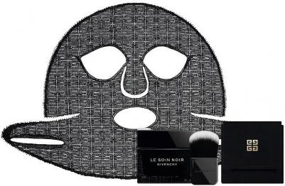 Подтягивающая кружевная маска для лица Le Soin Noir Lace Mask – фото 1