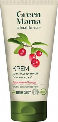 Кремы для лица Дневной крем для лица "Чистая кожа" "Брусника и череда"
