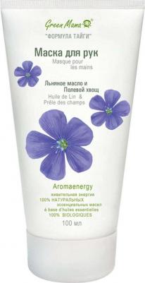 Маска для рук "Льняное масло и полевой хвощ", 100 мл – фото 1