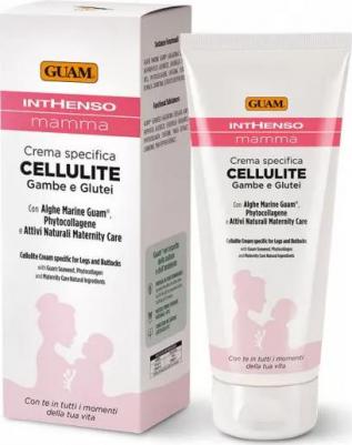 Крем антицеллюлитный для бёдер и ягодиц CREMA SPECIFICA CELLULITE GAMBE E GLUTEI INTHENSO MAMMA 200 мл – фото 2