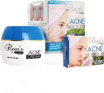 ACNE CREAM, (КРЕМ ПРОТИВ АКНЕ, Хемани), 80 мл – фото 1
