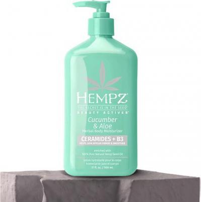 Молочко для тела Beauty Actives Cucumber & Aloe с церамидами и B3, 500 мл – фото 3