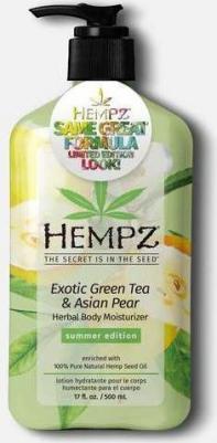 Молочко увлажняющее для тела, зеленый чай и груша / Exotic Green Tea & Asian Pear Herbal 500 мл – фото 5