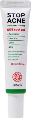 Спот-средство для лица STOP ACNE Точечный SOS - гель противовоспалительный AHA + BHA + TEA TREE 10.0 – фото 1