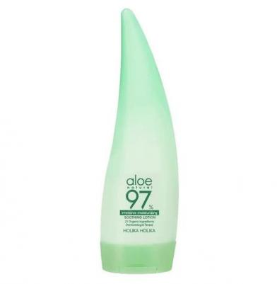 Интенсивно увлажняющий лосьон для лица и тела - Aloe 97% Soothing Lotion Intensive. 240 мл – фото 3