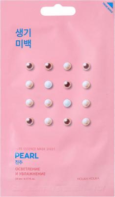 Маска для лица Осветляющая тканевая маска "Pure Essence Mask Sheet Pearl" жемчуг – фото 4