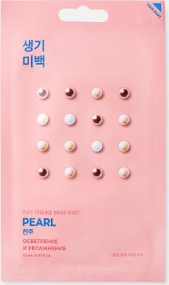Маска для лица Осветляющая тканевая маска "Pure Essence Mask Sheet Pearl" жемчуг – фото 7