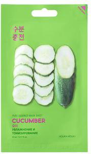 Успокаивающая тканевая маска для лица с экстрактом огурца "Pure Essence Mask Sheet Cucumber" – фото 9