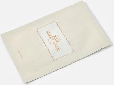 Маска для лица Тканевая маска с сывороточной пропиткой Rice Sheet Mask 20.0 – фото 3