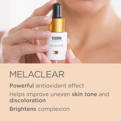 Сыворотка для лица Isdinceutics Melaclear Serum Corrector Unificador Del Tono 15 мл – фото 2
