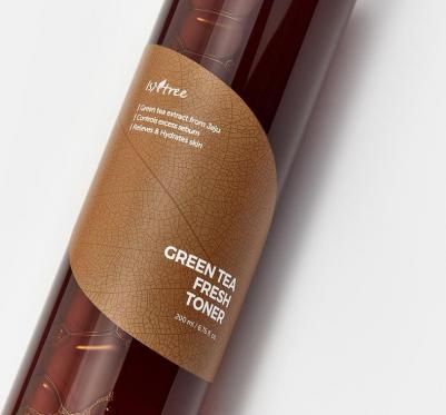 Освежающий бесспиртовый тонер Green Tea Fresh Toner с экстрактом зелёного чая, 200 мл – фото 10