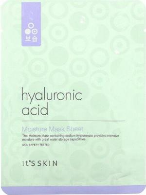 Маска для лица Увлажняющая тканевая маска с гиалуроновой кислотой "Hyaluronic acid Moisture Mask Sheet" – фото 5