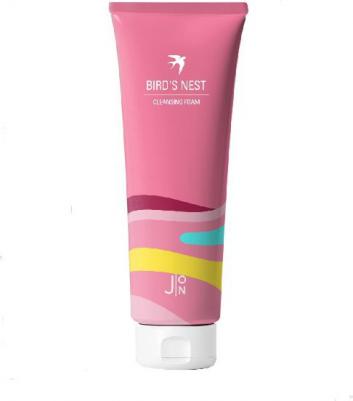 Пенка для умывания антивозрастная Ласточкино гнездо Bird's Nest Cleansing Foam, 100 мл – фото 5