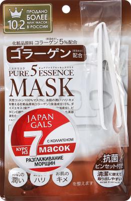 Маска с коллагеном Pure 5 Essential, 7 шт