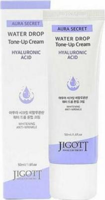 Крем для лица увлажняющий с гиалуроновой кислотой Aura Secret Hyaluronic Acid Water Drop Tone Up Cream, 50 мл – фото 6