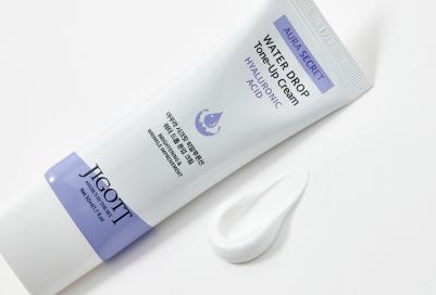 Крем для лица увлажняющий с гиалуроновой кислотой Aura Secret Hyaluronic Acid Water Drop Tone Up Cream, 50 мл – фото 7