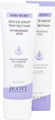 Крем для лица увлажняющий с гиалуроновой кислотой Aura Secret Hyaluronic Acid Water Drop Tone Up Cream, 50 мл – фото 8