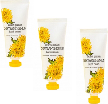 Крем для рук с экстрактом хризантемы / Secret Garden Hibiscus Hand Cream, 100 мл – фото 3