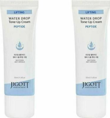 Крем-лифтинг для кожи лица с пептидами Lifting Peptide Water Drop Tone Up Cream, 50 мл – фото 2