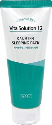 Маска для лица ночная успокаивающая Vita Solution 12 Calming Sleeping Pack, 180 мл – фото 4