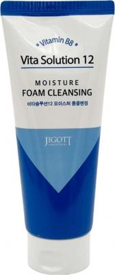 Пенка для лица Vita Solution 12 Moisture Foam Cleansing очищ. увлажняющая, 180 мл – фото 3