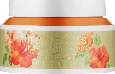 Питательный крем для лица с экстрактом Гибискуса Hibiscus Flower Vital Cream, 100 мл – фото 4