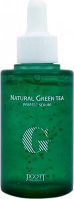 Сыворотка увлажняющая с зелёным чаем Natural Green Tea Perfect Serum 50ml – фото 3