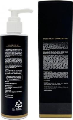 Скатка для лица с черным углем Facis Charcoal Gommage Peeling – фото 4