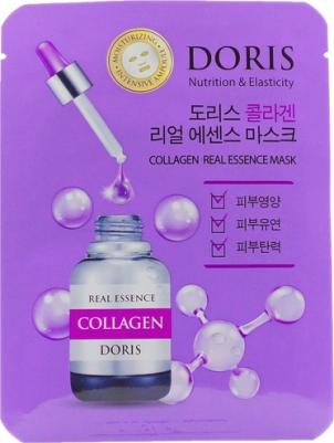 [] Тканевая ампульная маска с коллагеном. Doris Collagen Real Essence Mask, 10 шт – фото 4