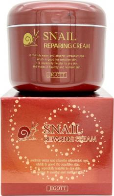 Восстанавливающий крем с муцином улитки Snail Reparing Cream, 100 гр – фото 11