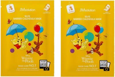 Disney Collection Selfie Barrier Calendula Mask - Питательная тканевая маска с календулой 30мл – фото 2