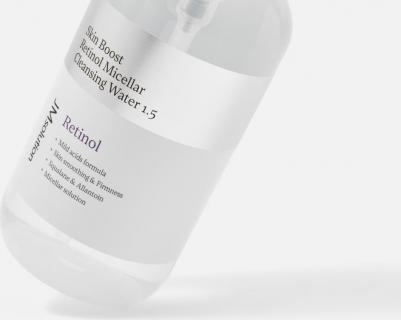 Мицеллярная вода корейская с ретинолом Skin Boost MICELLAR CLEANSING WATER 1.5, 500 мл – фото 2