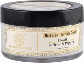 Herbal Anti Wrinkle Cream SAFFRON & PAPAYA, 50 г – фото 1