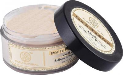 Herbal Anti Wrinkle Cream SAFFRON & PAPAYA, 50 г – фото 2
