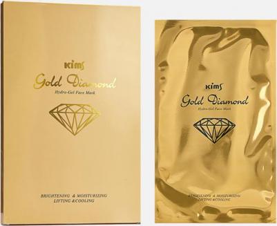 Набор масок для лица Набор гидрогелевых золотых масок для лица Gold Diamond Hydro-Gel Face Mask