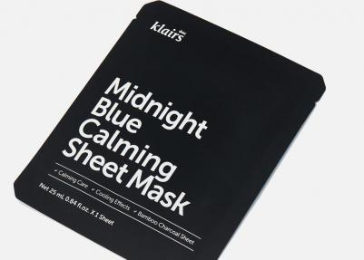 Маска успокаивающая Midnight Blue Calming Sheet Mask, 25 г, 25 мл – фото 2