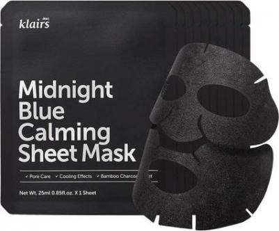 Маска успокаивающая Midnight Blue Calming Sheet Mask, 25 г, 25 мл – фото 5